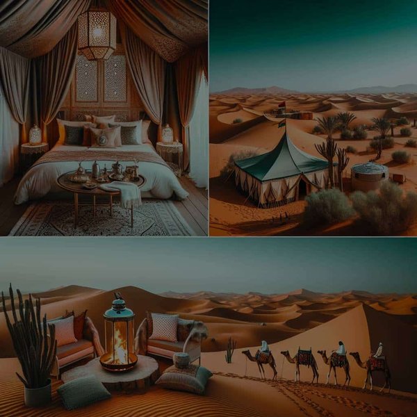 Quelles sont les meilleures expériences de glamping dans le désert du Sahara?